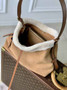 Louis Vuitton CarryAll PM Bag M11843 Beige Suede leather - Default Title - View 5