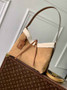 Louis Vuitton CarryAll PM Bag M11843 Beige Suede leather - Default Title - View 1