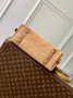Louis Vuitton CarryAll PM Bag M11843 Beige Suede leather - Default Title - View 4