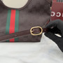 Gucci Giglio small tote bag ‎860845 Dark brown GG canvas