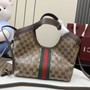 Gucci Giglio small tote bag ‎860845 brown GG PVC
