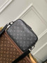 Louis Vuitton M46795 Steamer Messenger Monogram Eclipse canvas - Default Title - View 2