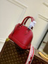Louis Vuitton Braided Alma BB Bag M59217 Wine Red Epi Leather