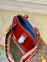 Louis Vuitton Braided Alma BB Bag M59217 Wine Red Epi Leather