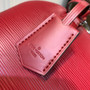 Louis Vuitton Braided Alma BB Bag M59217 Wine Red Epi Leather
