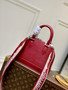 Louis Vuitton Braided Alma BB Bag M59217 Wine Red Epi Leather