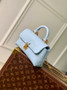 Louis Vuitton Nano Madeleine Bag, M29352 Blue Leather - Default Title - View 2