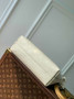 Louis Vuitton Sac Sport Bag M46609 Beige Leather