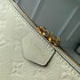 Louis Vuitton Sac Sport Bag M46609 Beige Leather