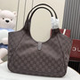 Gucci ‎‎Mercato medium tote bag 866645 brown GG canvas