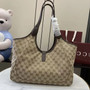 Gucci ‎‎Mercato medium tote bag 866645 dark brown GG canvas