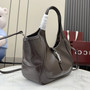 Gucci ‎‎Mercato small tote bag 866646 Dark brown Leather
