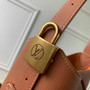 Louis Vuitton Low Key Hobo PM Bag M25354 Brown Grained calfskin