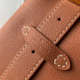Louis Vuitton Low Key Hobo PM Bag M25354 Brown Grained calfskin