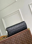 Louis Vuitton Avenue PM Bag, M25577 Black Cowhide leather