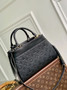 Louis Vuitton Avenue PM Bag, M25577 Black Cowhide leather
