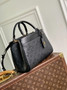 Louis Vuitton Avenue PM Bag, M25577 Black Cowhide leather