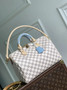 Louis Vuitton Speedy 30 Soft, N40908 Damier Azur