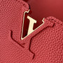Louis Vuitton Capucines GM Souple Bag, M21787 Red Grained calfskin
