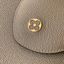 Louis Vuitton Capucines GM Souple Bag, M21787 Grained calfskin Gray