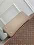 Louis Vuitton Capucines GM Souple Bag, M21787 Grained calfskin Gray