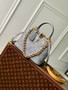 Louis Vuitton Alma BB M12561 Gray Calfskin leather Gold Hardware - Default Title - View 1