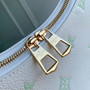 Louis Vuitton Boulogne PM Bag, M27571 Milky White Green Cowhide leather
