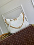 Louis Vuitton Boulogne PM Bag, M27571 Milky White Green Cowhide leather