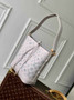 Louis Vuitton Flore Shoulder Bag M12496 | Gray Mahina Calfskin Leather