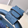 Louis Vuitton M41053 Montaigne BB Monogram Empreinte Leather Blue