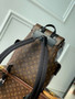 Louis Vuitton M46247 Christopher Backpack PM Monogram Canvas Black - 32 x 39 x 12 cm / Black - View 4