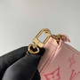Louis Vuitton Mini Pochette Accessoires M80501 Pink Leather