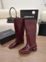 Chanel Boots Leather G65410