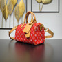 Louis Vuitton Speedy P9 Bandoulière 25 Bag M24425 Red Soft calfskin