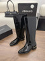 Chanel Boots Leather G65411