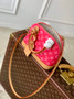 Louis Vuitton Alma BB M28272 Plum Coated canvas Gold Hardware