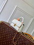 Louis Vuitton Nano Madeleine Bag, M27698 Milky White Green Leather - Default Title - View 2