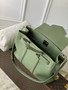 Louis Vuitton Georges Tote MM Bag M23154 green calfskin leather