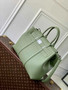 Louis Vuitton Georges Tote MM Bag M23154 green calfskin leather