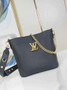 Louis Vuitton Lock and Walk Lockme M24006 Black Grained calf leather