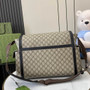 Gucci ‎‎Large changing bag, 495909 Brown GG Supreme canvas
