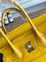 Hermès Birkin Bag 25 Calfskin Yellow