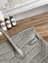Hermès Birkin Bag 25 Calfskin Gray