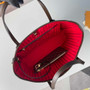 Louis Vuitton Neverfull PM Bag N41359 Damier Ebene Canvas Red - Default Title - View 3