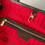 Louis Vuitton Neverfull PM Bag N41359 Damier Ebene Canvas Red - Default Title - View 8