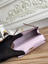 Hermes Kelly Bag 19cm Calfskin Light Purple Gold