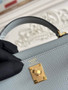Hermes Kelly Bag 25cm Epsom Gray
