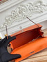 Hermes Kelly Bag 25cm Epsom Orange