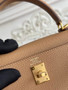 Hermes Kelly Bag 25cm Epsom Apricot
