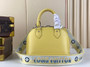 Louis Vuitton Braided Alma BB Bag M22213 Yellow Epi Leather